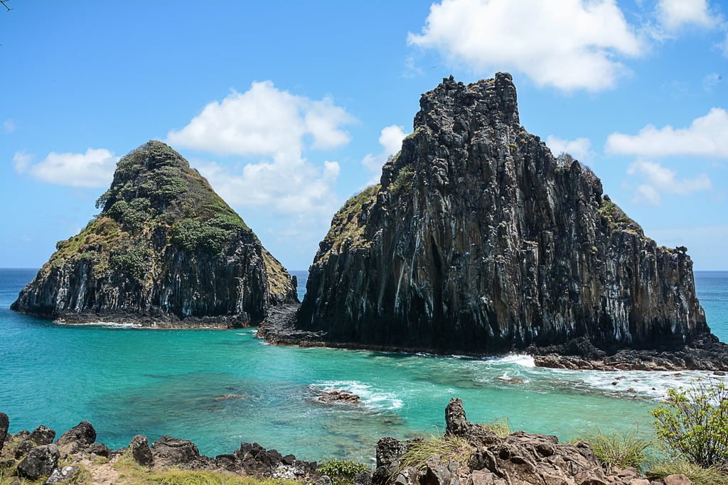 Morro Dois Irmãos with the beach in the foreground